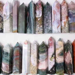 Madagascar Ocean Jasper Terminated Point (16cm-19cm) | Crystal Factory