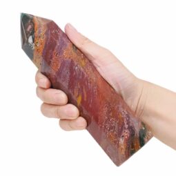 Madagascar Ocean Jasper Terminated Point (19cm-22cm) | Crystal Factory