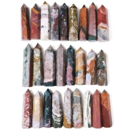 Madagascar Ocean Jasper Terminated Point (19cm-22cm) | Crystal Factory