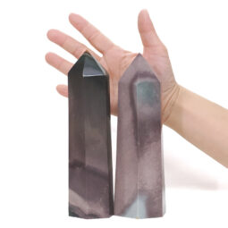 Madagascar Ocean Jasper Terminated Point Set 2 Pieces B785 | Crystal Factory