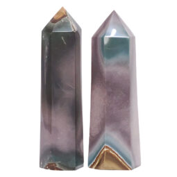 Madagascar Ocean Jasper Terminated Point Set 2 Pieces B785 | Crystal Factory