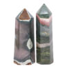 Madagascar Ocean Jasper Terminated Point Set 2 Pieces K1187 | Crystal Factory