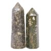 Madagascar Ocean Jasper Terminated Point Set 2 Pieces K1190 | Crystal Factory