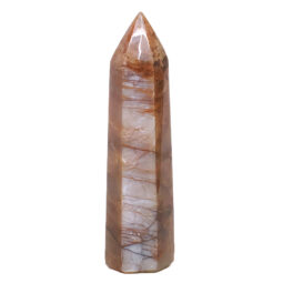 Madagascar Peach Moonstone Terminated Point | Crystal Factory