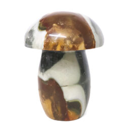 Madagascar Polychrome Jasper Crystal Mushroom - Large | Crystal Factory
