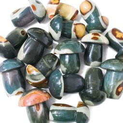 Madagascar Polychrome Jasper Crystal Mushroom - Large | Crystal Factory