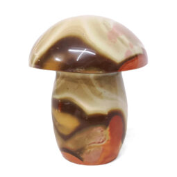 Madagascar Polychrome Jasper Crystal Mushroom - Large | Crystal Factory