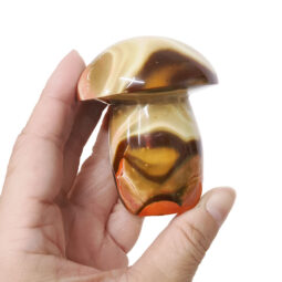Madagascar Polychrome Jasper Crystal Mushroom - Large | Crystal Factory