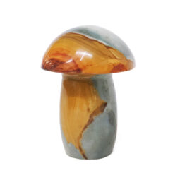 Madagascar Polychrome Jasper Crystal Mushroom - Small | Crystal Factory