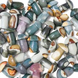 Madagascar Polychrome Jasper Crystal Mushroom - Small | Crystal Factory