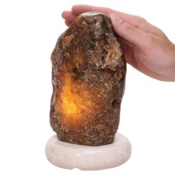 3.3kg Crystal Quartz River Agate Lamp - White LED Bulb N2258 6 Crystal Quartz River Agate Lamp - White LED Bulb N2258 | Crystal Factory