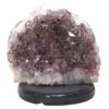 Amethyst Lamp on Marble Base - Purple LED Bulb N2289 | Crystal Factory