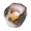 Natural River Agate Tealight Candle Holder | Crystal Factory