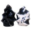 Madagascar Orca Agate Flame Set 2 P2137 | Crystal Factory
