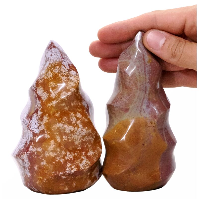 1.1 Madagascar Ocean Jasper Flame Set 2 P2151 4 Madagascar Ocean Jasper Flame Set 2 P2151 | Crystal Factory