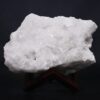 9.6kg Clear Quartz Cluster on Timber Stand 12cm S1573 2 Clear Quartz Cluster on Timber Stand 12cm S1573 | Crystal Factory