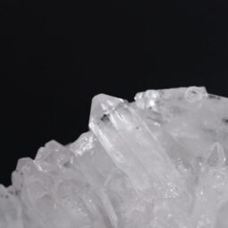 Clear Quartz Cluster on Timber Stand 12cm S1573 | Crystal Factory