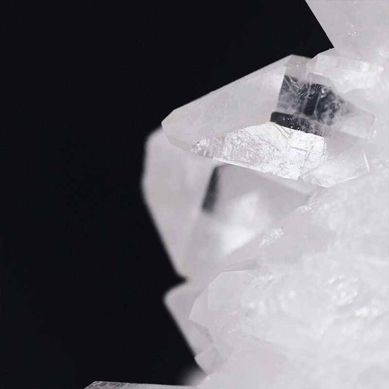 7.7kg Clear Quartz Cluster on Timber Stand 12cm S1574 5 Clear Quartz Cluster on Timber Stand 12cm S1574 | Crystal Factory
