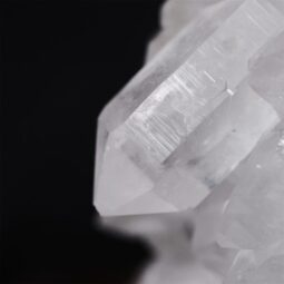 7.7kg Clear Quartz Cluster on Timber Stand 12cm S1574 10 Clear Quartz Cluster on Timber Stand 12cm S1574 | Crystal Factory