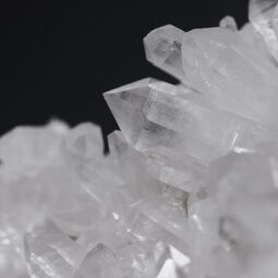 Clear Quartz Cluster on Timber Stand 12cm S1575 | Crystal Factory