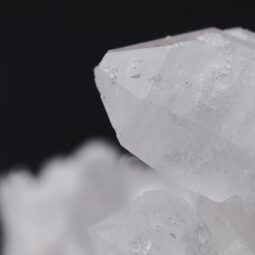 Clear Quartz Cluster on Timber Stand 12cm S1575 | Crystal Factory