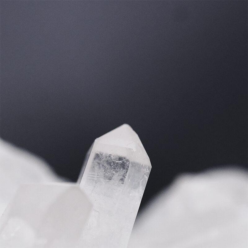 6.3kg Clear Quartz Cluster on Timber Stand 12cm S1576 7 Clear Quartz Cluster on Timber Stand 12cm S1576 | Crystal Factory