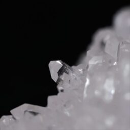 Clear Quartz Cluster on Timber Stand 12cm S1578 | Crystal Factory