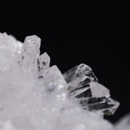 Clear Quartz Cluster on Timber Stand 12cm S1578 | Crystal Factory