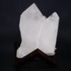 Clear Quartz Cluster on Timber Stand 12cm S1580 | Crystal Factory