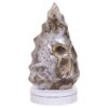 Ocean Jasper Polished Flame w/ Electric Rotating Base T3105 | Crystal Factory