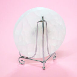 Triple-Leg Metal Crystal Display Stand | Crystal Factory