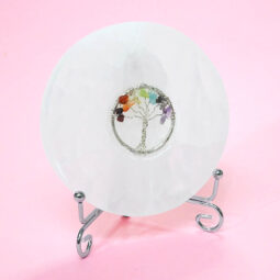 Triple-Leg Metal Crystal Display Stand | Crystal Factory