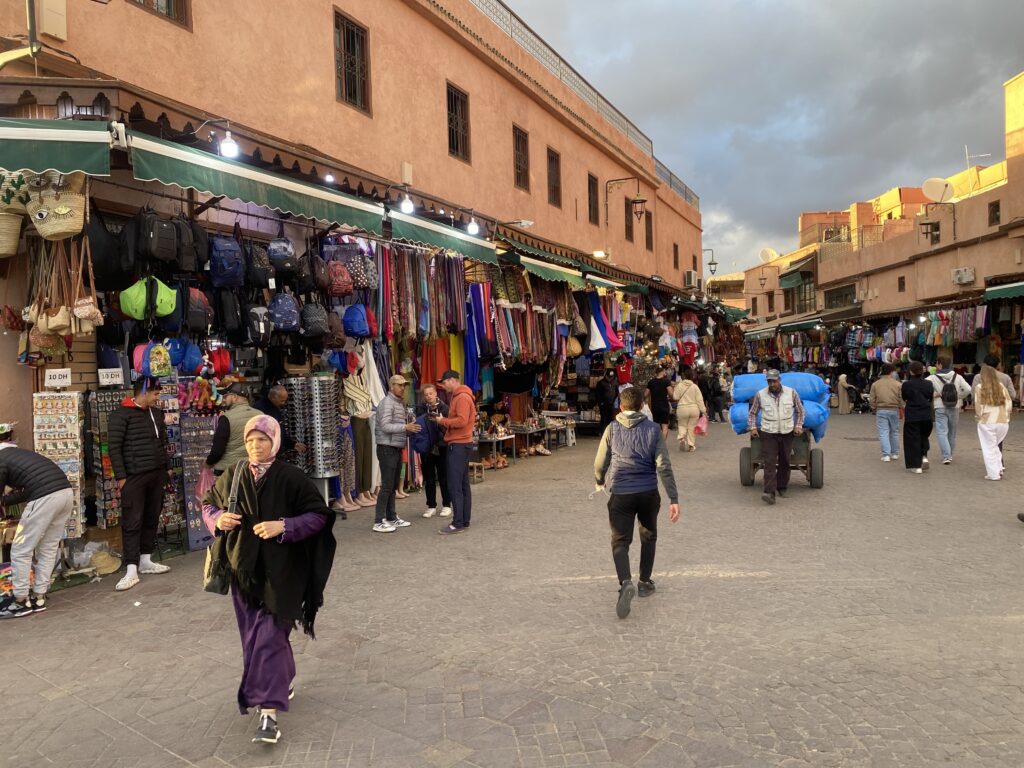 How We Travel the World to Source Our Crystals - Morocco 2024 4 Colorful streets and architecture of Marrakech Morocco