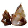 1.1 Madagascar Carnelian Flame Set 2 P2153 2 Madagascar Carnelian Flame Set 2 P2153 | Crystal Factory