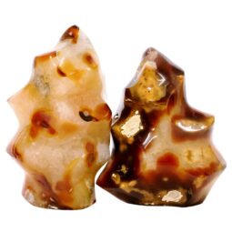 Madagascar Carnelian Flame Set 2 P2156 | Crystal Factory