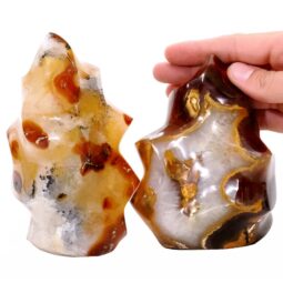 2.2 Madagascar Carnelian Flame Set 2 P2156 5 Madagascar Carnelian Flame Set 2 P2156 | Crystal Factory
