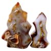 1.1 Madagascar Carnelian Flame Set 2 P2157 2 Madagascar Carnelian Flame Set 2 P2157 | Crystal Factory