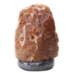 Crystal Quartz River Agate Lamp - White LED Bulb P2165 | Crystal Factory