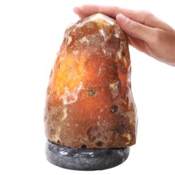 5.3kg Crystal Quartz River Agate Lamp - White LED Bulb P2165 6 Crystal Quartz River Agate Lamp - White LED Bulb P2165 | Crystal Factory