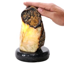 2.6kg Crystal Quartz River Agate Lamp - White LED Bulb P2174 6 Crystal Quartz River Agate Lamp - White LED Bulb P2174 | Crystal Factory