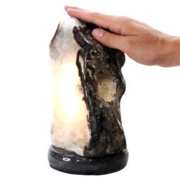 4.5kg Crystal Quartz River Agate Lamp - White LED Bulb P2179 6 Crystal Quartz River Agate Lamp - White LED Bulb P2179 | Crystal Factory