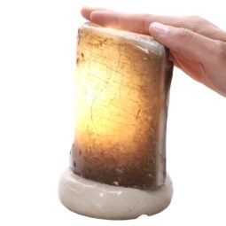 2.2kg Crystal Quartz River Agate Lamp - White LED Bulb P2180 6 Crystal Quartz River Agate Lamp - White LED Bulb P2180 | Crystal Factory