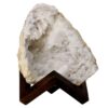 Calcite Geode on Timber Stand 12cm S1585 | Crystal Factory