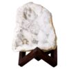 Calcite Geode on Timber Stand 12cm S1588 | Crystal Factory