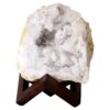 Calcite Geode on Timber Stand 12cm S1589 | Crystal Factory