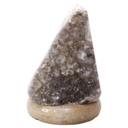 Crystal Quartz River Agate Lamp - White LED Bulb T3145 | Crystal Factory