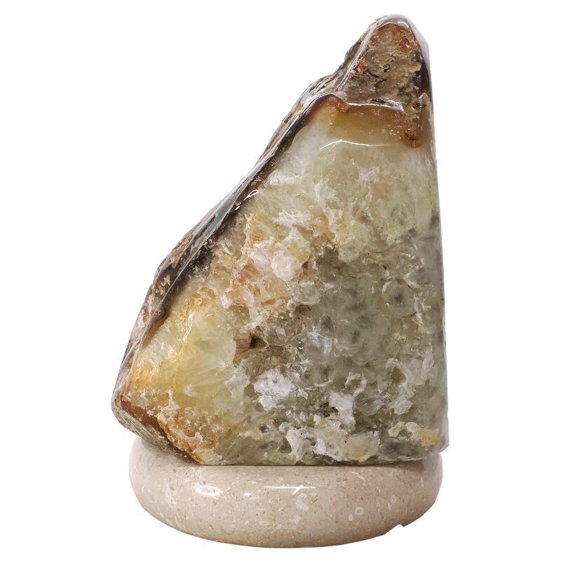 4kg Crystal Quartz River Agate Lamp - White LED Bulb T3151 3 Crystal Quartz River Agate Lamp - White LED Bulb T3151 | Crystal Factory