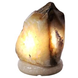 4kg Crystal Quartz River Agate Lamp - White LED Bulb T3151 6 Crystal Quartz River Agate Lamp - White LED Bulb T3151 | Crystal Factory