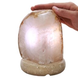 3kg Crystal Quartz River Agate Lamp - White LED Bulb T3153 6 Crystal Quartz River Agate Lamp - White LED Bulb T3153 | Crystal Factory