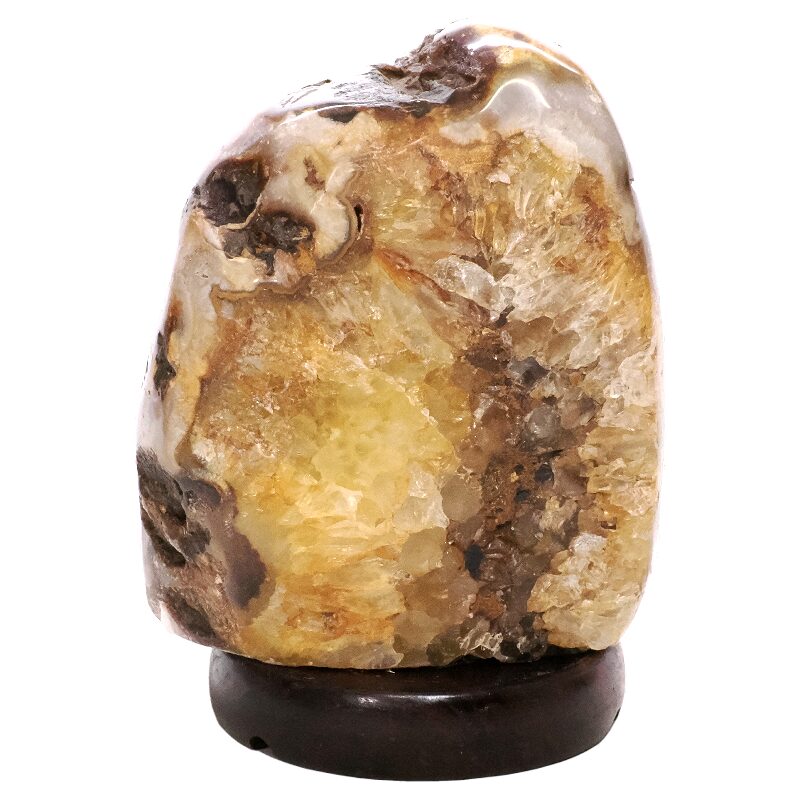 4kg Crystal Quartz River Agate Lamp - White LED Bulb T3157 3 Crystal Quartz River Agate Lamp - White LED Bulb T3157 | Crystal Factory